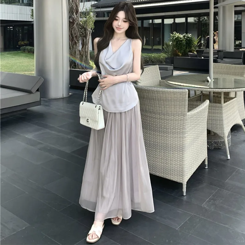 TWOPLUMGIRLS Two Piece Skirt Sets Women's-8