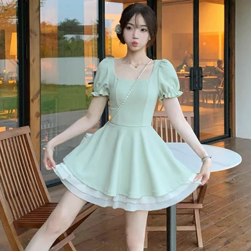 TWOPLUMGIRLS Short Sleeved Dress Women's-2