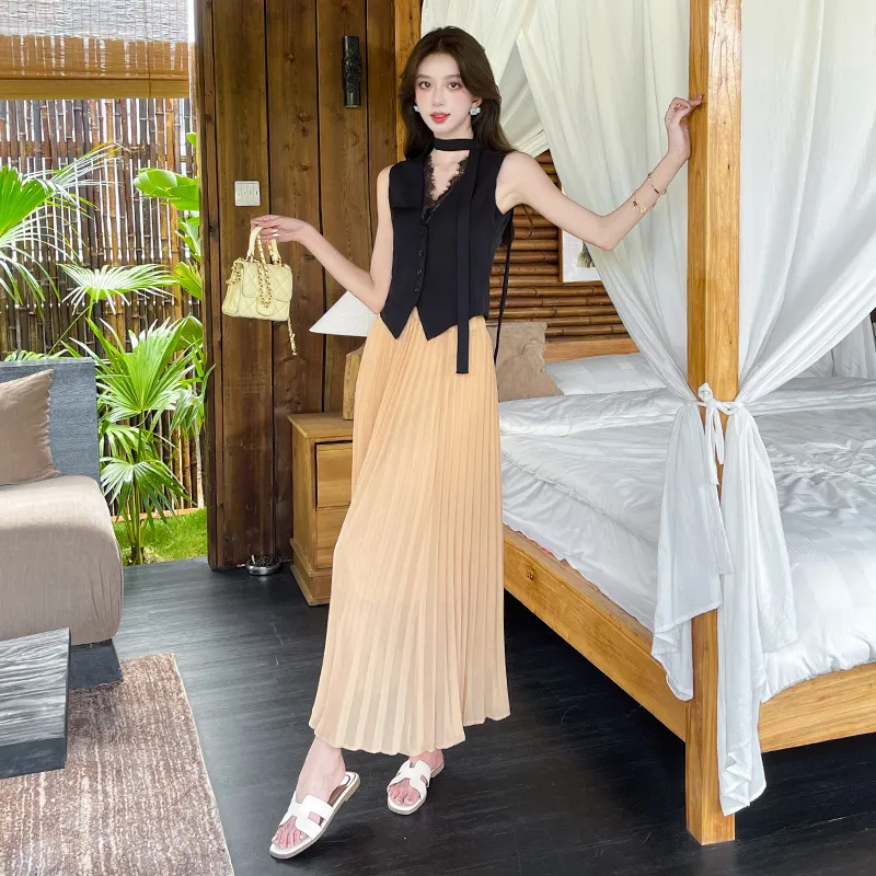 TWOPLUMGIRLS Two Piece Skirt Sets Women's-4