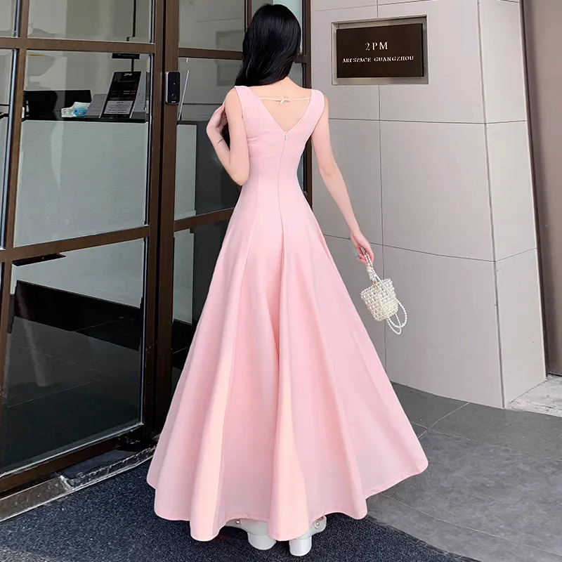 TWOPLUMGIRLS Sleeveless Dress Women's Pink-6