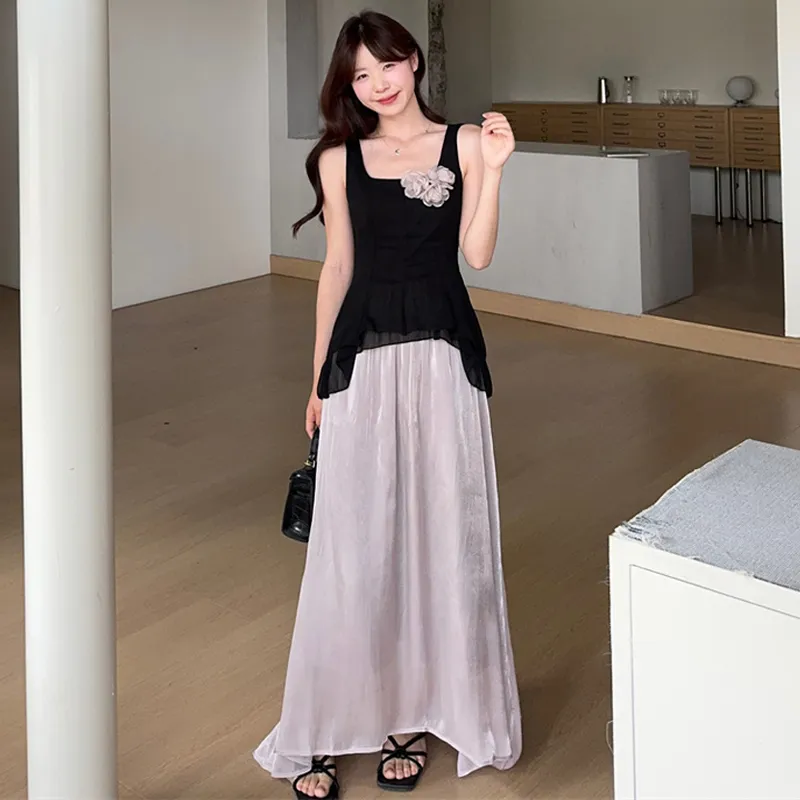 TWOPLUMGIRLS Two Piece Skirt Sets Women's-3