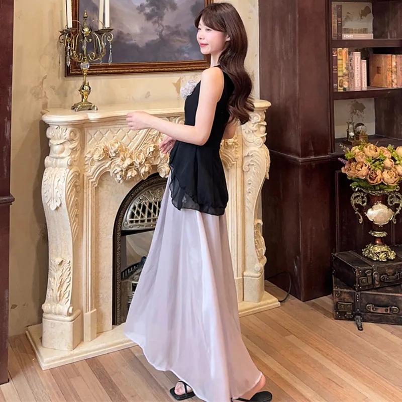 TWOPLUMGIRLS Two Piece Skirt Sets Women's-5