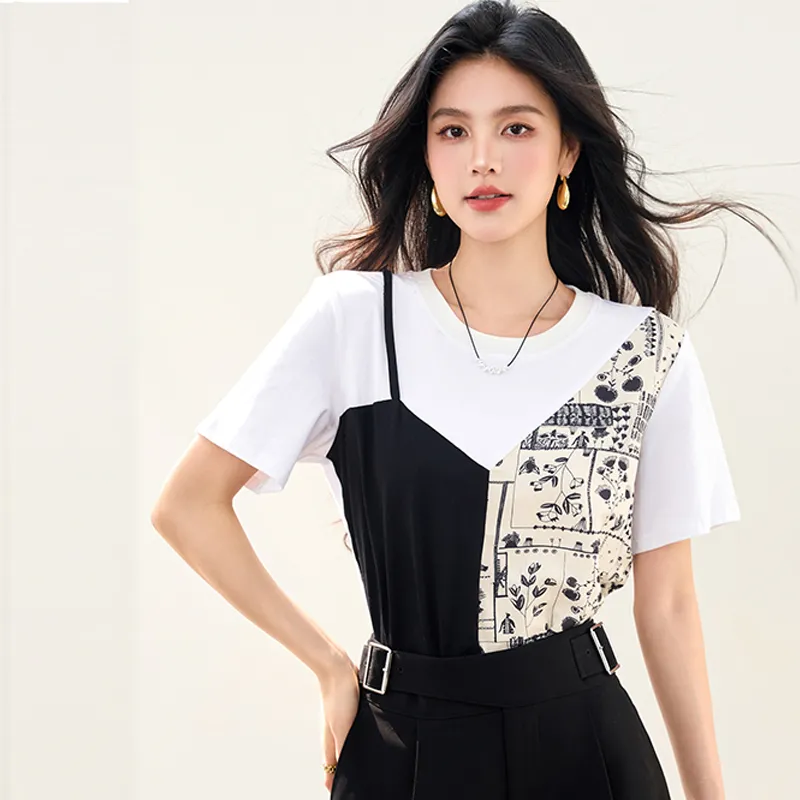 TWOPLUMGIRLS T Shirt Women's White-1