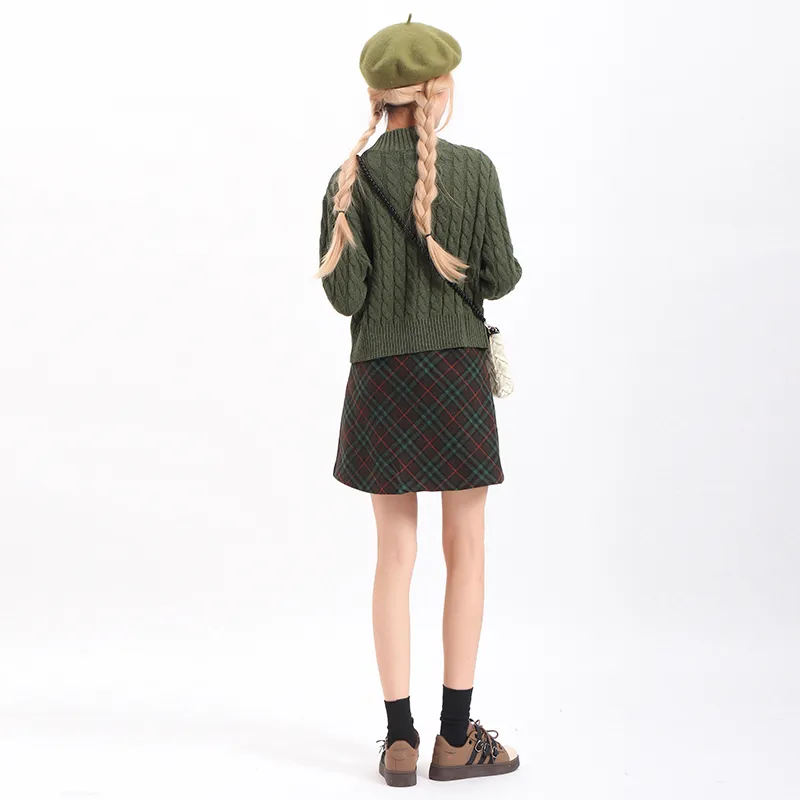 TWOPLUMGIRLS Two Piece Skirt Sets Women's-2