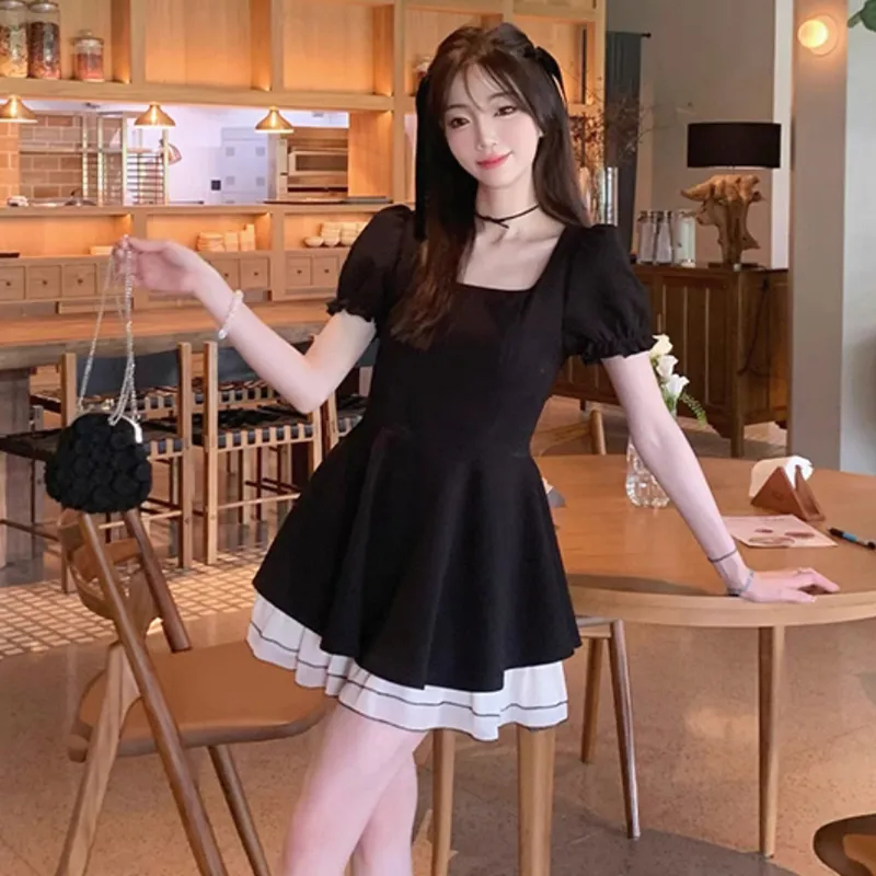 TWOPLUMGIRLS Short Sleeved Dress Women's-11