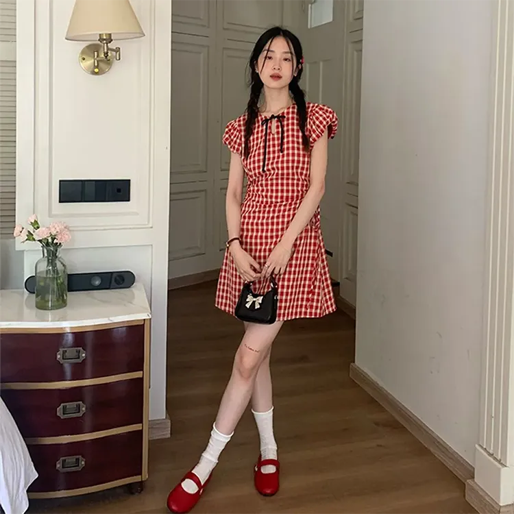 TWOPLUMGIRLS Short Sleeved Dress Women's-3