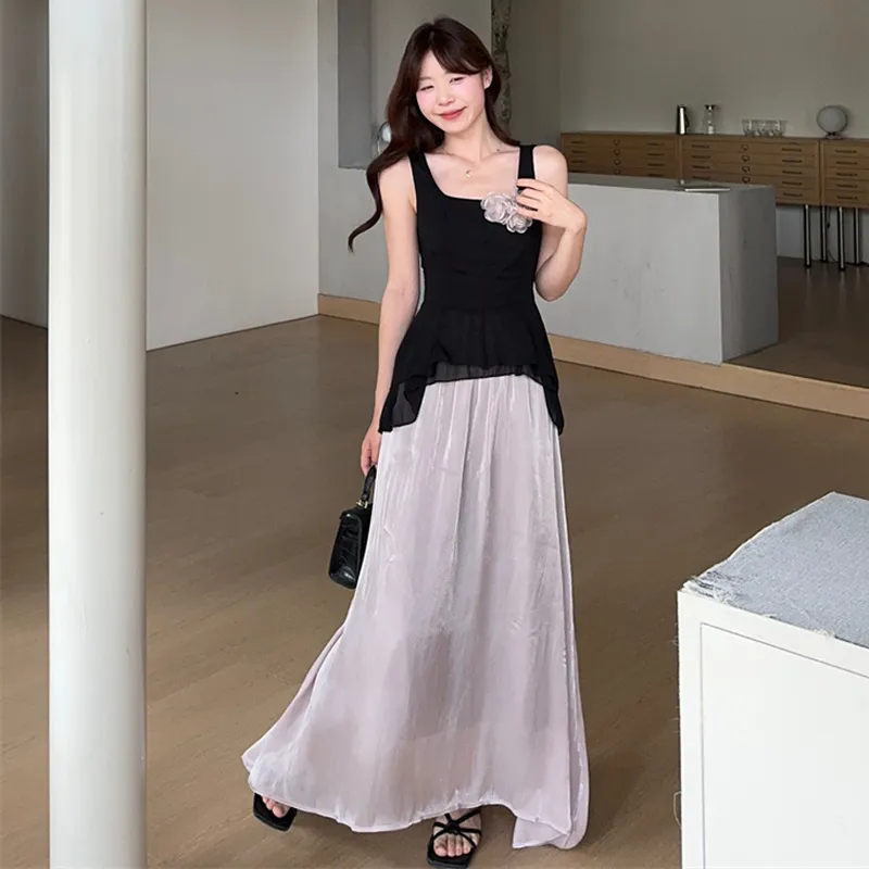 TWOPLUMGIRLS Two Piece Skirt Sets Women's-1