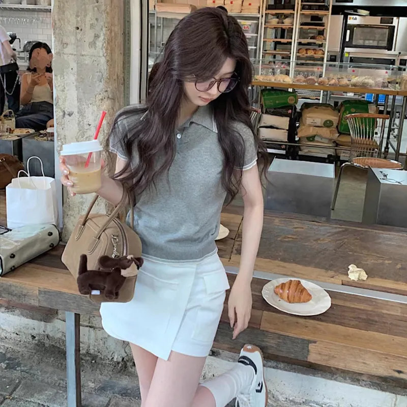 TWOPLUMGIRLS Two Piece Skirt Sets Women's-2