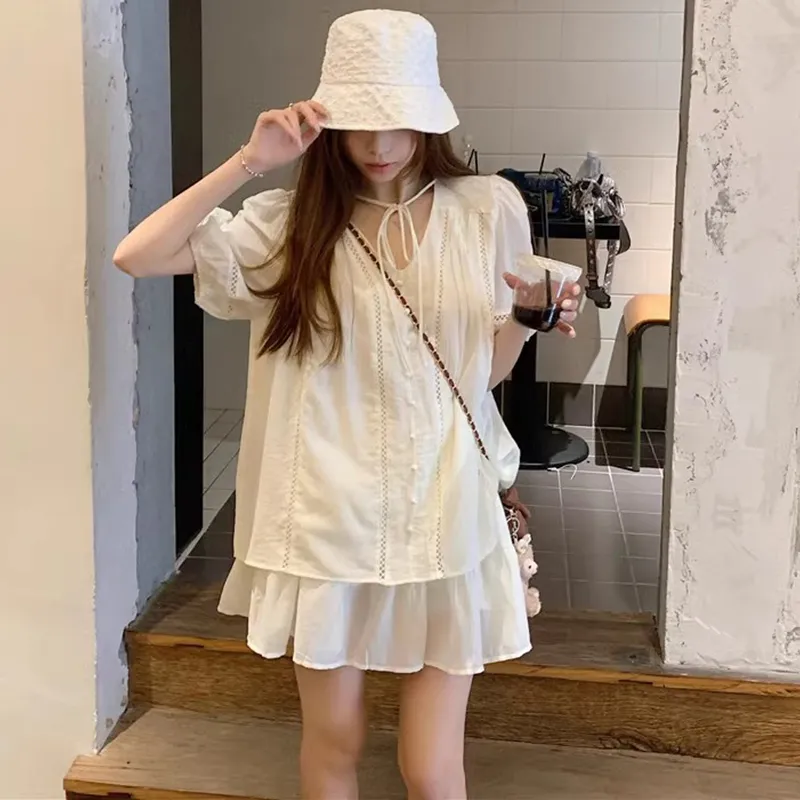 TWOPLUMGIRLS Two Piece Skirt Sets Women's-12