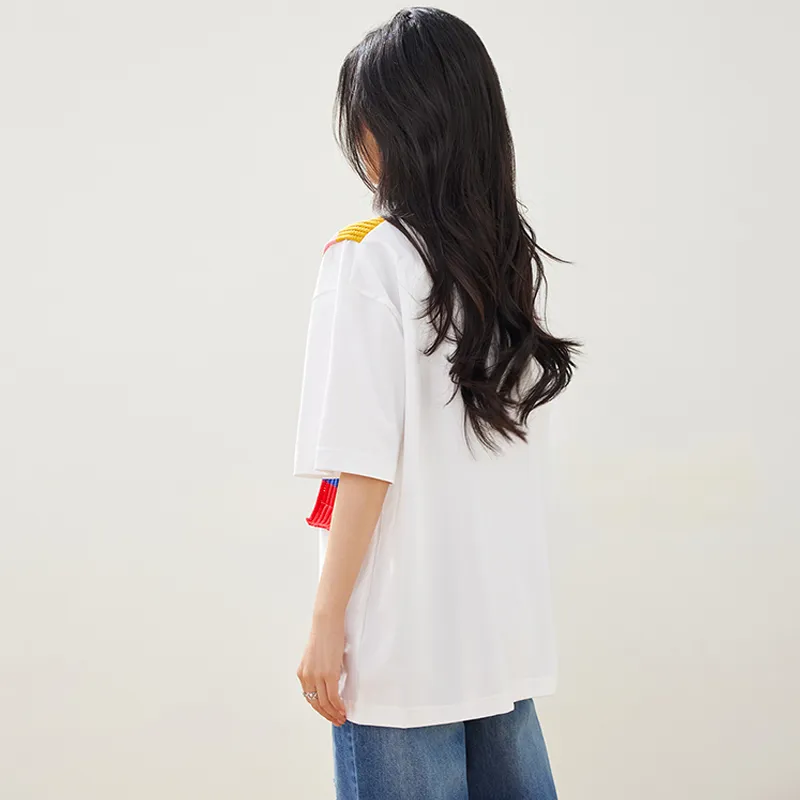 TWOPLUMGIRLS T Shirt Women's White-5