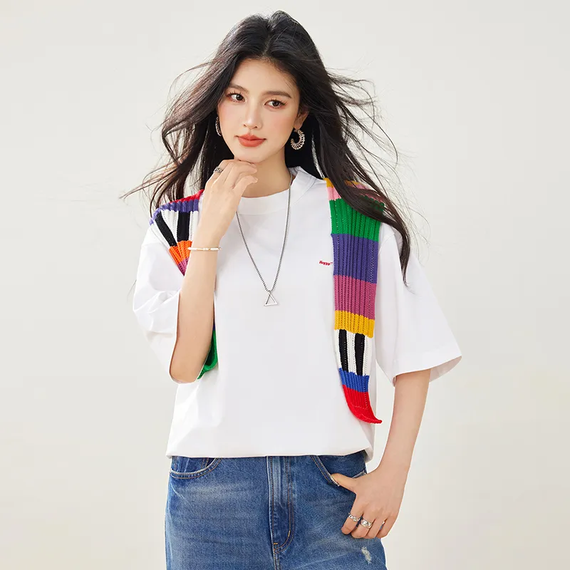 TWOPLUMGIRLS T Shirt Women's White-2