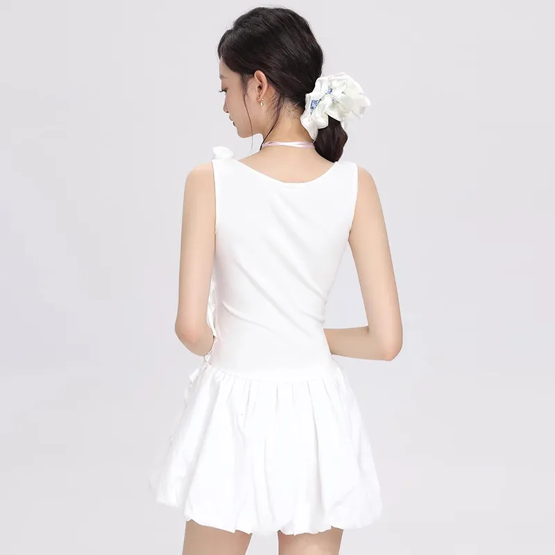 TWOPLUMGIRLS Slip Dress Women's White-1