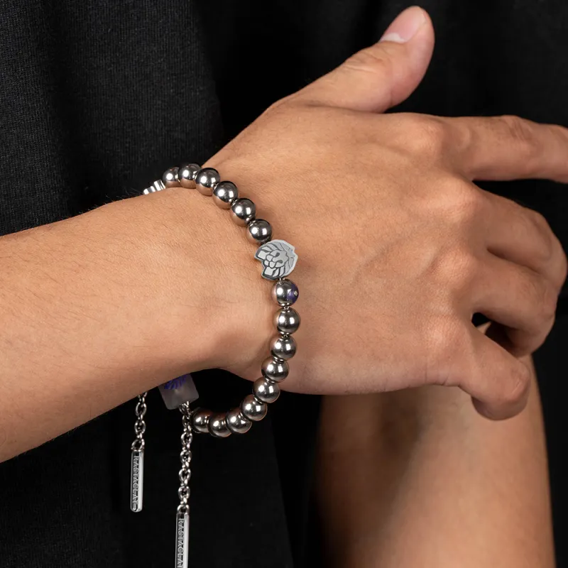Rastaclat Titanium Steel Little Lion Bracelet Unisex-7