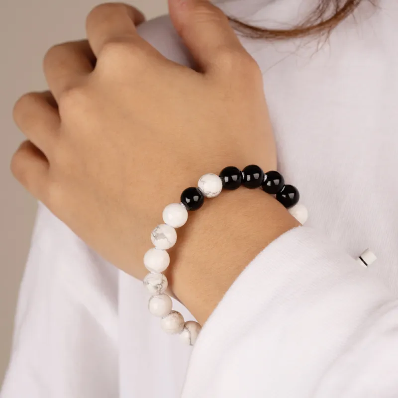 Rastaclat Agate Small Lion Chinese Style Jade Bracelet Gift Box Set Unisex-5