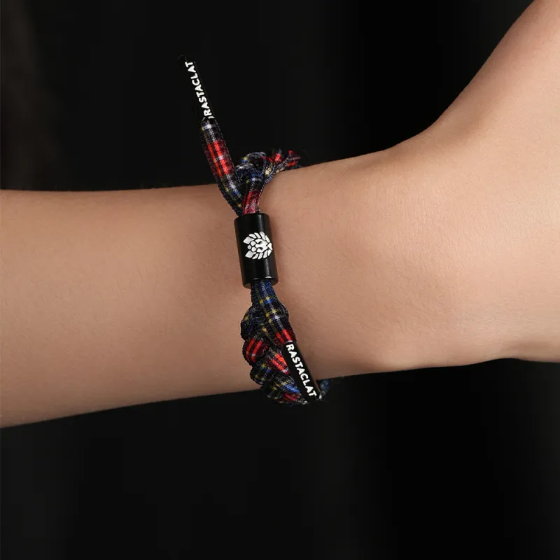 Rastaclat Polyester Small Lion Woven Bracelet Unisex-1