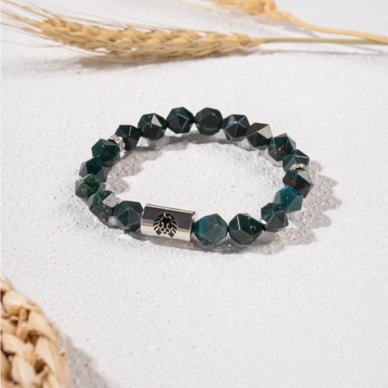 Rastaclat Anorthite Small Lion Chinese Style Beaded Bracelet Unisex-2