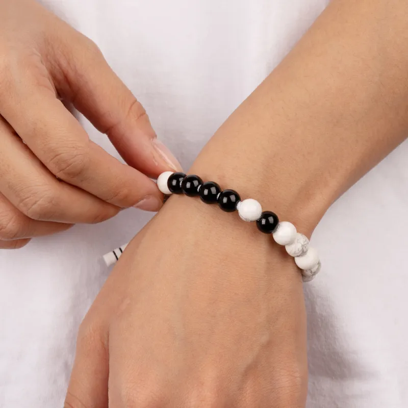 Rastaclat Agate Small Lion Chinese Style Jade Bracelet Gift Box Set Unisex-4