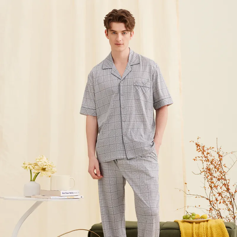 DAERLI Men Pajama Sets-3