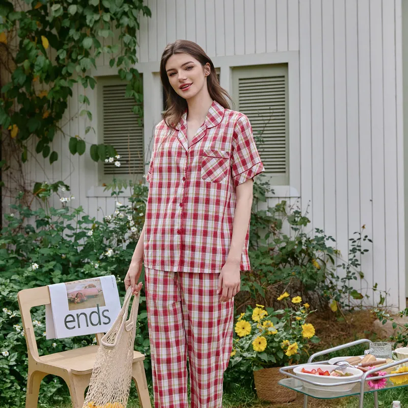 DAERLI Pajama Set Women's Image Color-5