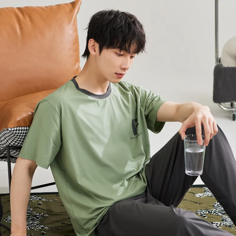 DAERLI Men Pajama Sets-4
