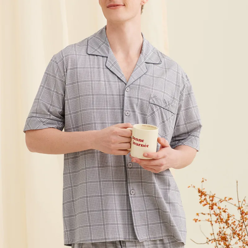 DAERLI Men Pajama Sets-5