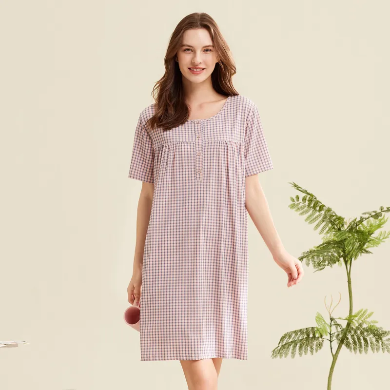DAERLI Nightgown Women's Purple-3