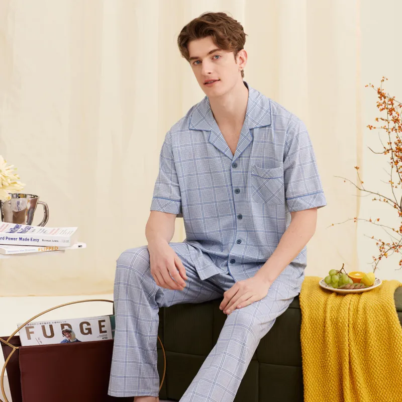 DAERLI Men Pajama Sets-7