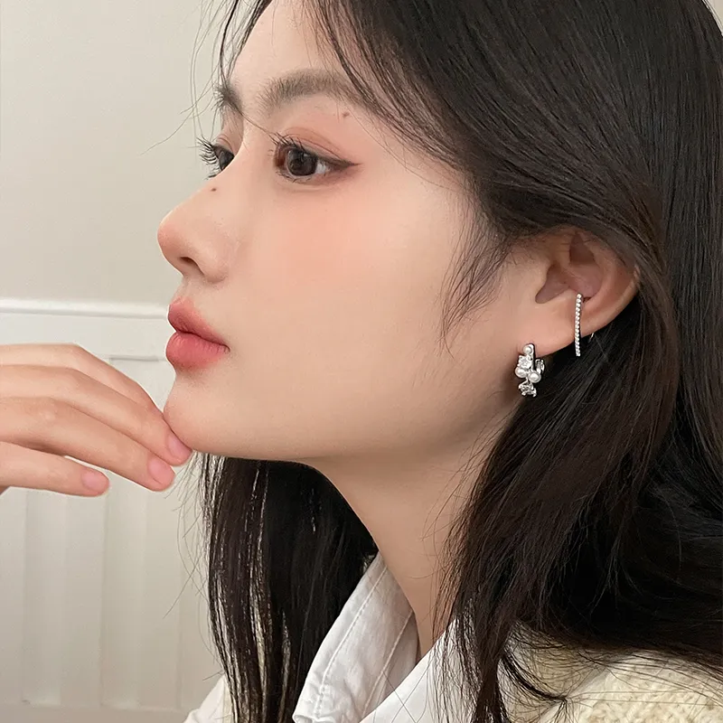 EAR PARTNER Copper Clip On Earrings Women's-2
