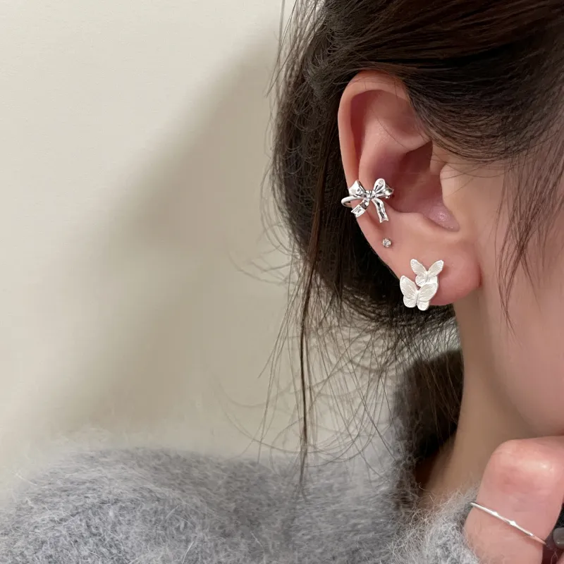 EAR PARTNER Copper Clip On Earrings Women's-2