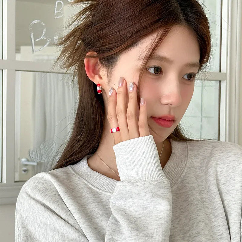 EAR PARTNER 925 Sterling Silver Earrings Women's-6