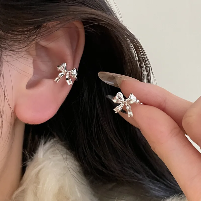 EAR PARTNER Copper Clip On Earrings Women's-1