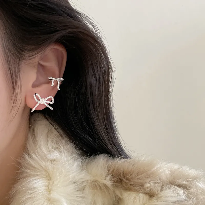 EAR PARTNER 925 Sterling Silver Stud Earrings Women's-2