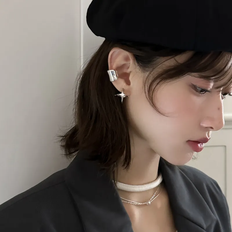 EAR PARTNER Copper Clip On Earrings Women's-7