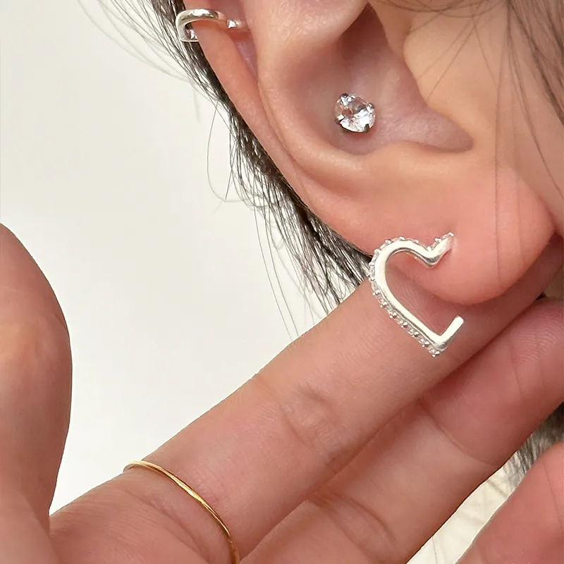 EAR PARTNER 925 Sterling Silver Earrings Women's-3