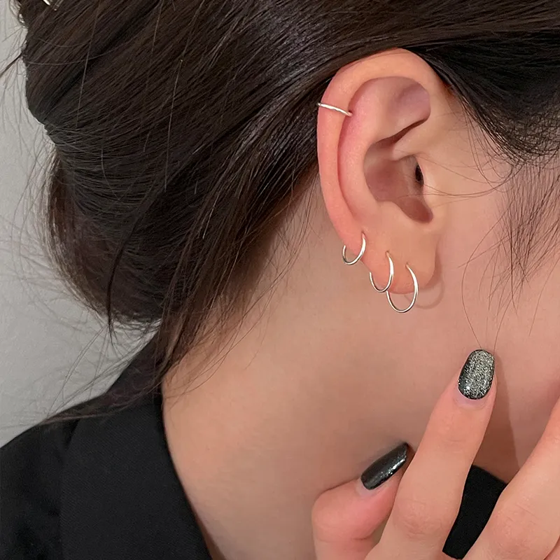 EAR PARTNER 999 Fine Silver Earrings Women's-3