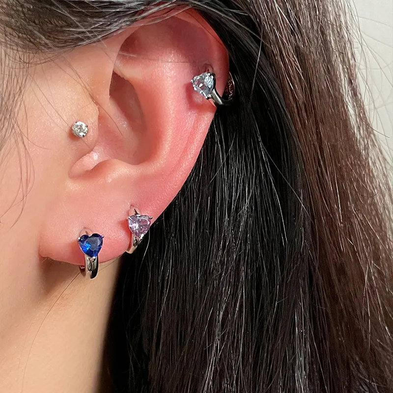 EAR PARTNER 925 Sterling Silver Earrings Unisex-3