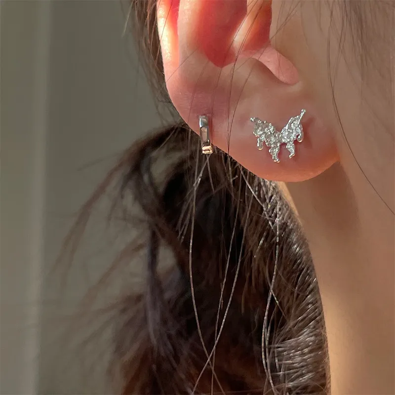 EAR PARTNER 925 Sterling Silver Earring Studs Women's-1