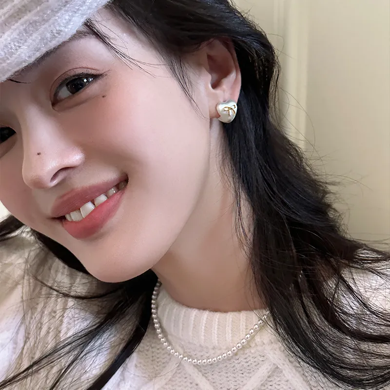 EAR PARTNER Copper Earrings Women's-5