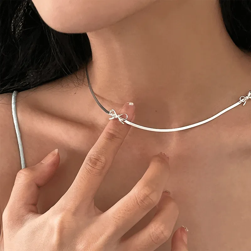 EAR PARTNER 925 Sterling Silver Necklaces Women's-2
