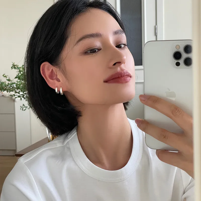 EAR PARTNER Copper Earrings Unisex-1