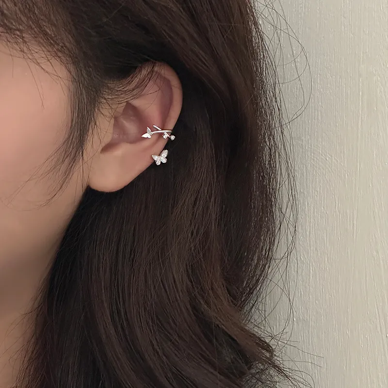 EAR PARTNER Copper Clip On Earrings Women's-2