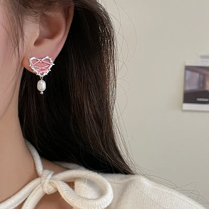EAR PARTNER 925 Sterling Silver Stud Earrings Women's-1