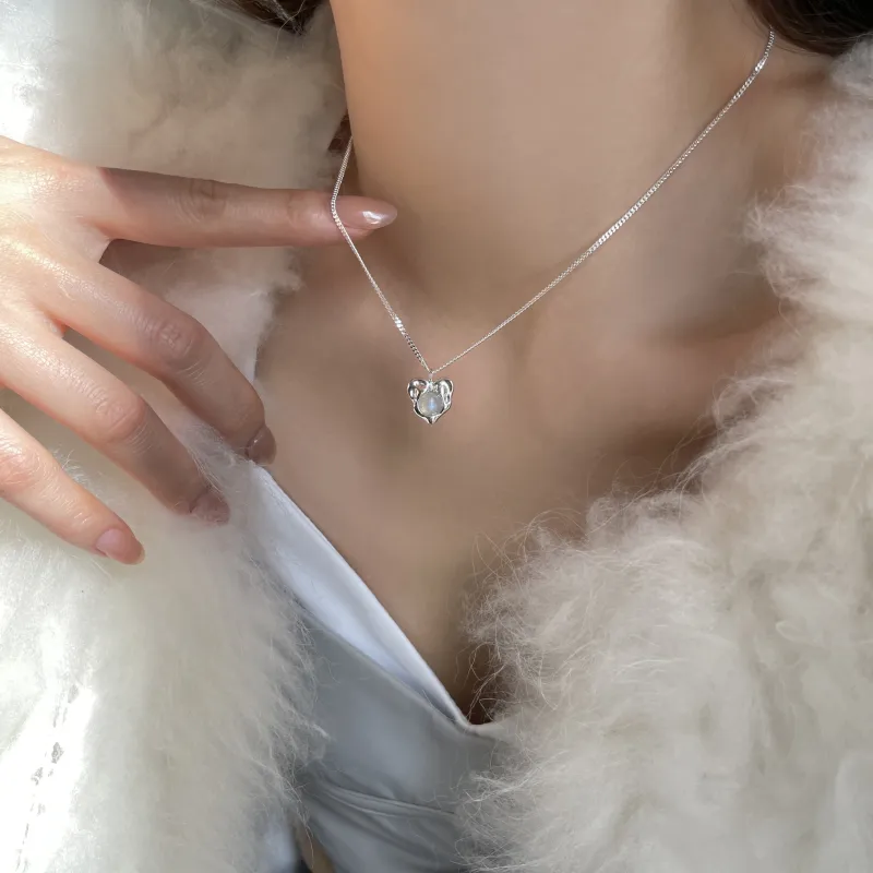 EAR PARTNER 925 Sterling Silver Necklaces Women's-2