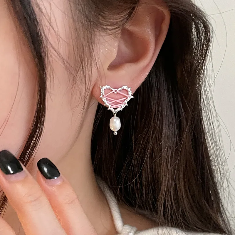 EAR PARTNER 925 Sterling Silver Stud Earrings Women's-2