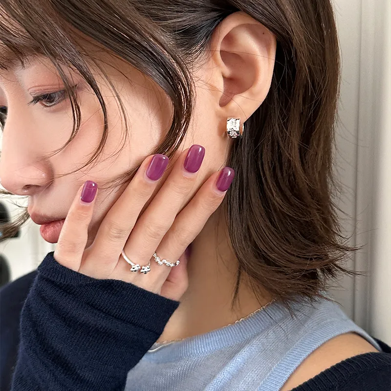 EAR PARTNER 925 Sterling Silver Earrings Women's-4