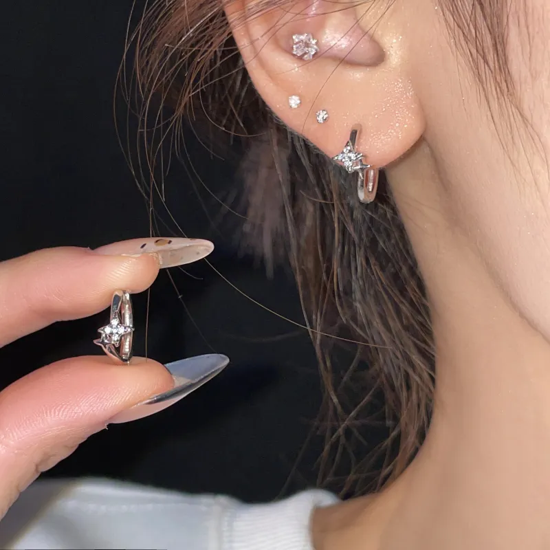 EAR PARTNER Copper Earrings Women's-2