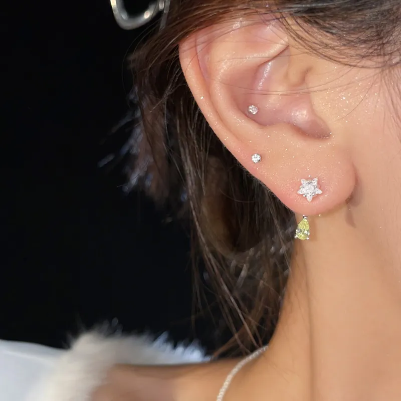 EAR PARTNER 925 Sterling Silver Earrings Women's-2