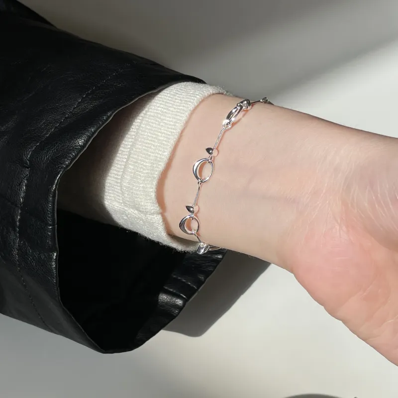 EAR PARTNER 925 Sterling Silver Bracelets Women's-1