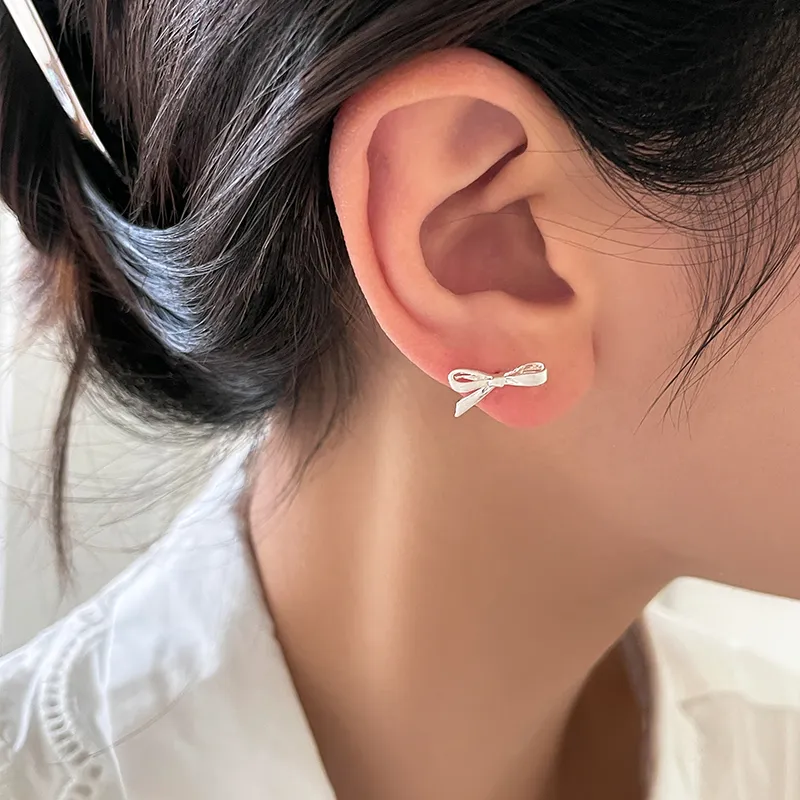 EAR PARTNER 925 Sterling Silver Stud Earrings Women's-5