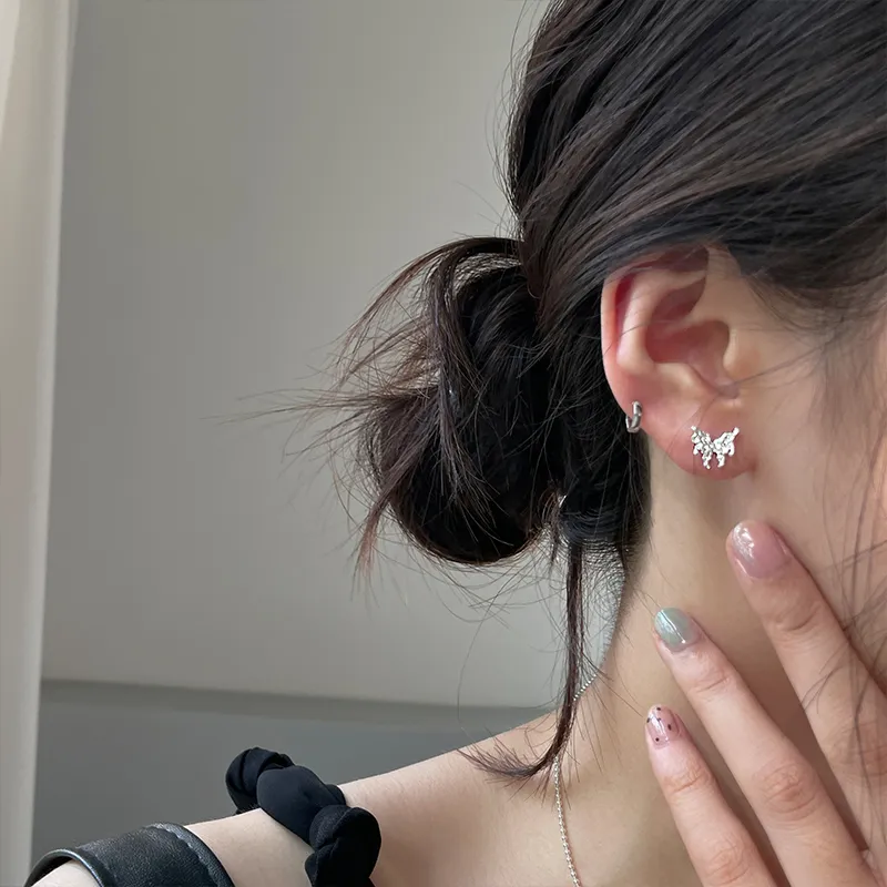 EAR PARTNER 925 Sterling Silver Earring Studs Women's-3